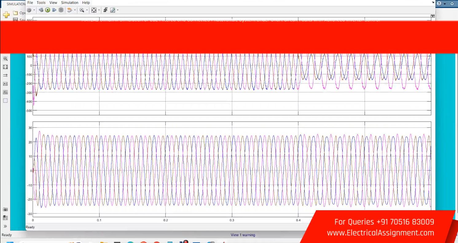 High Frequency Linked Grid Connected Inverter Electrical Project screenshot 12